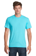 Unisex Triblend Crew - Tahiti Blue