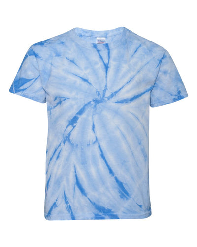 Youth Cyclone Vat-Dyed Pinwheel Short Sleeve T-Shirt - Columbia