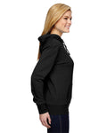 Women's Glitter French Terry Hoodie - Black