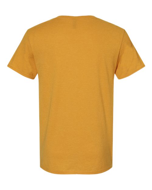 JERZEES 560MR Mustard Heather — back