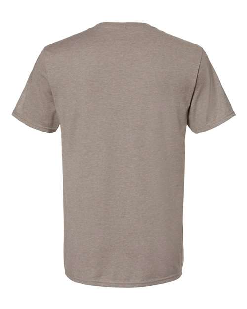 JERZEES 560MR Taupe Heather — back