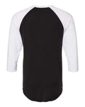 JERZEES 560RR Black Ink/ White — back