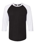 JERZEES 560RR Black Ink/ White — front