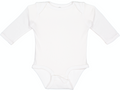 Infant Long-Sleeve Bodysuit - White