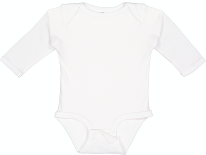 Infant Long-Sleeve Bodysuit - White