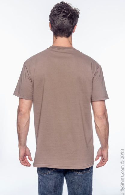 Men's 100% Organic Cotton Classic Short-Sleeve T-Shirt - Meteorite
