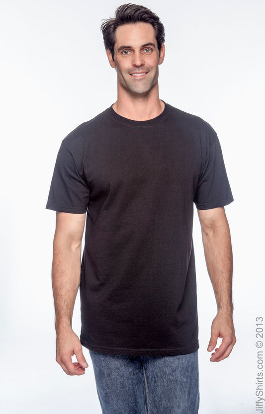 Men's 100% Organic Cotton Classic Short-Sleeve T-Shirt - Black