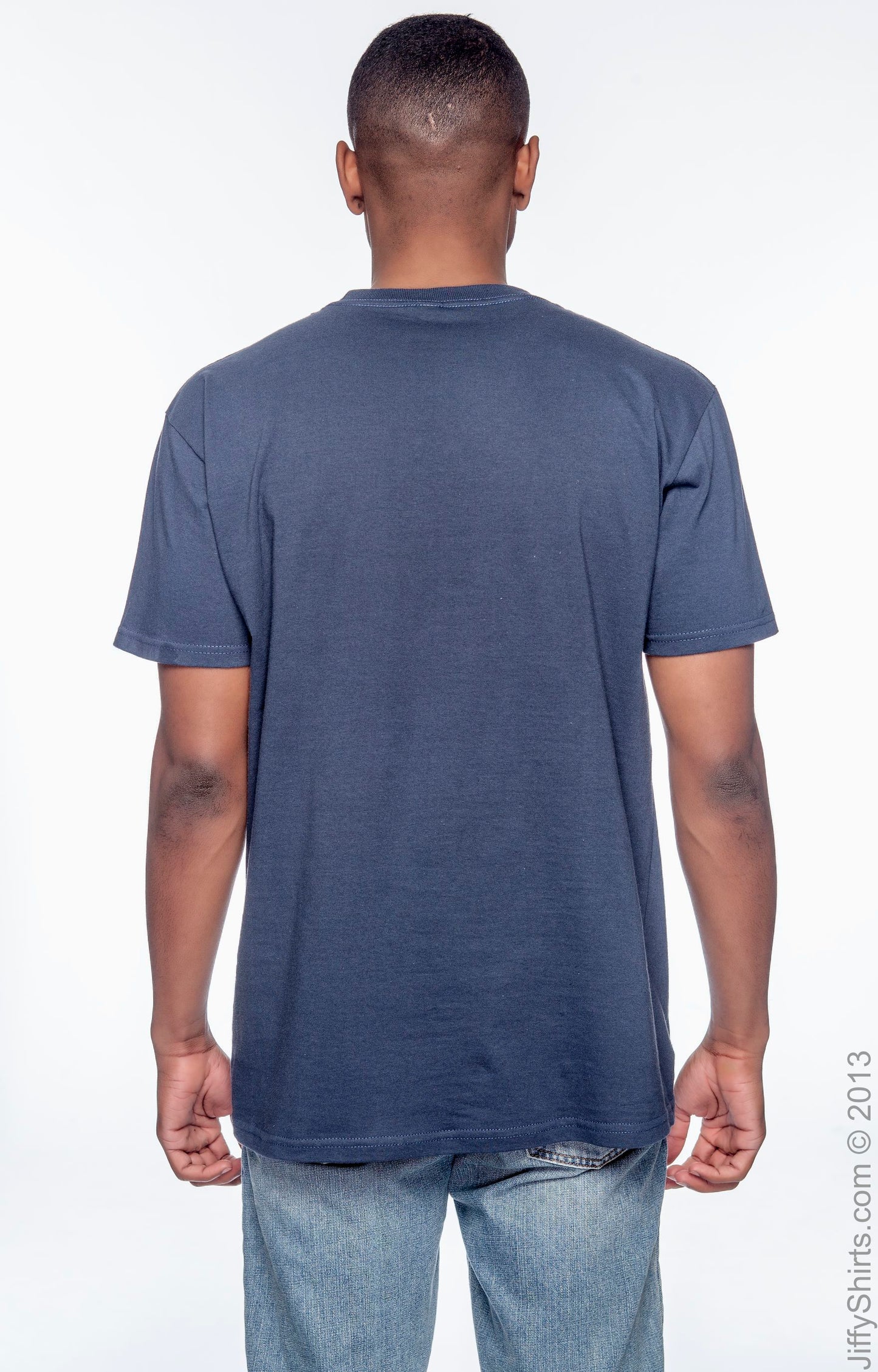 Men's 100% Organic Cotton Classic Short-Sleeve T-Shirt - Pacific