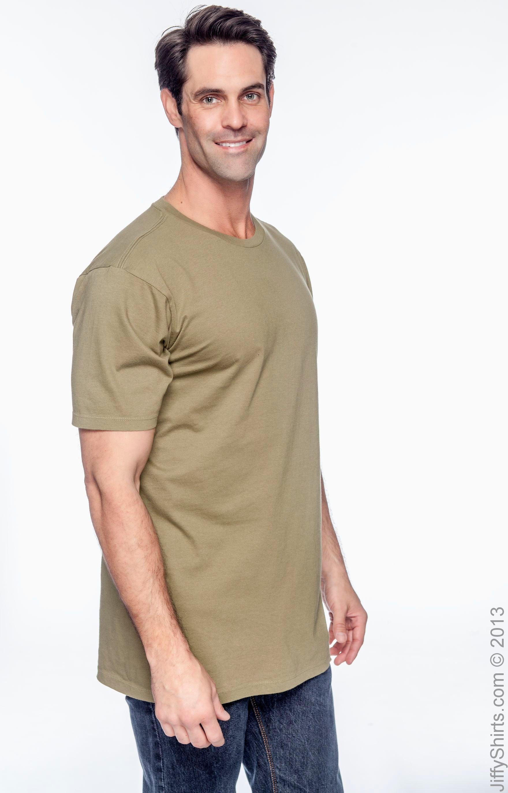 Men's Ringspun Fashion T-Shirt - Loden