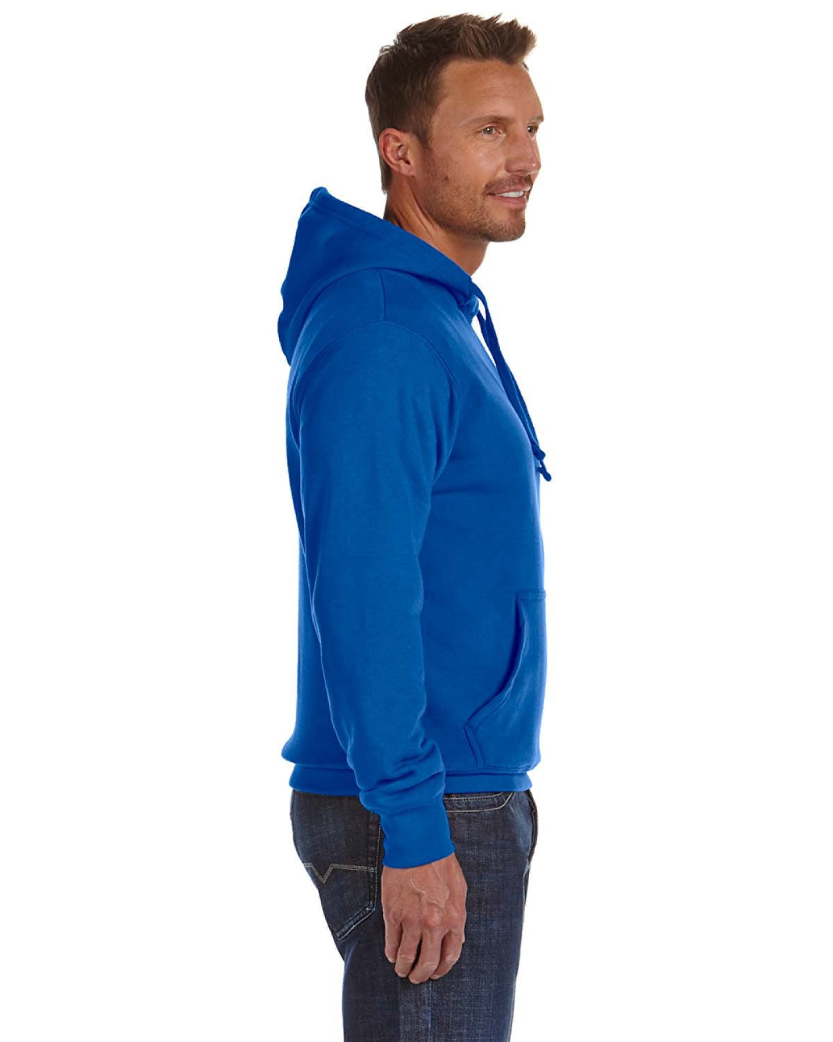 Unisex Cloud Pullover Fleece Hoodie - Royal