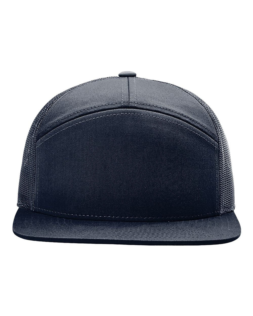 Seven-Panel Trucker Cap - Navy