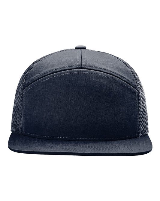 Seven-Panel Trucker Cap - Navy