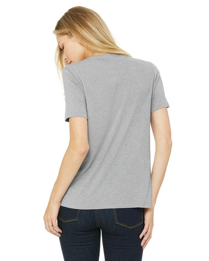 Women's Triblend Relaxed Jersey Short-Sleeve T-Shirt - Athletic Gray Triblend