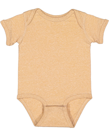 Infant Harborside Melange Bodysuit - Stone Melange
