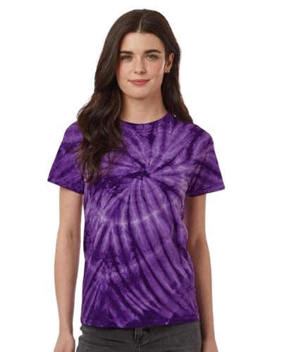 Cyclone Pinwheel Short Sleeve T-Shirt - Purple