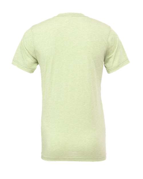 BELLA + CANVAS 3413 Spring Green Triblend — back