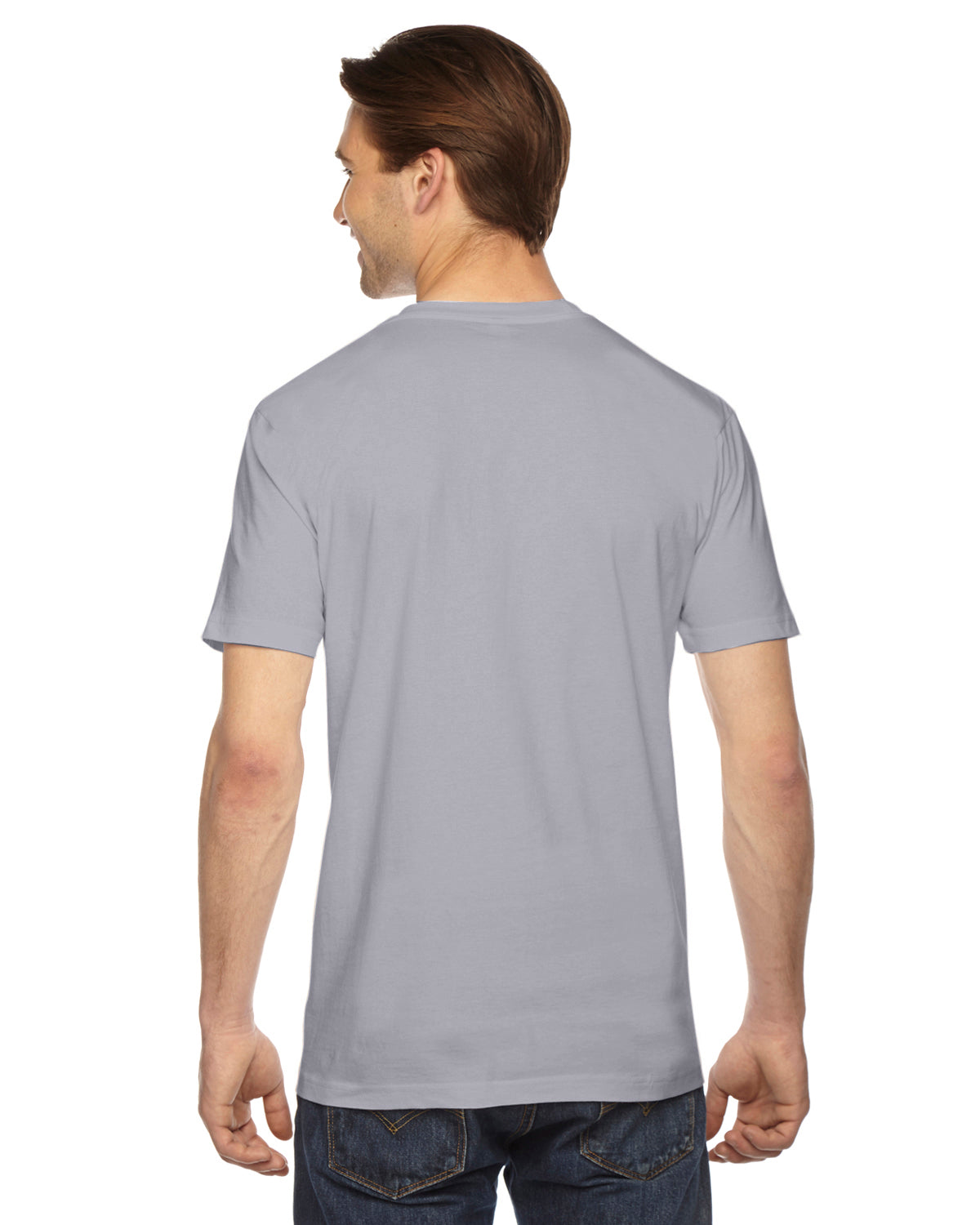 Unisex Fine Jersey Short-Sleeve T-Shirt - Slate