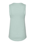 BELLA + CANVAS 6003 Heather Dusty Blue — back