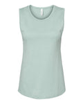 BELLA + CANVAS 6003 Heather Dusty Blue — front