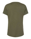 BELLA + CANVAS 6405 Military Green — back
