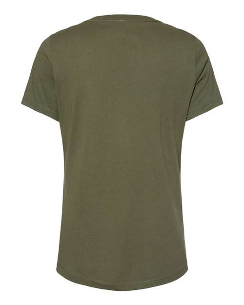 BELLA + CANVAS 6405 Military Green — back