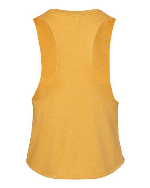 BELLA + CANVAS 6682 Heather Mustard — back