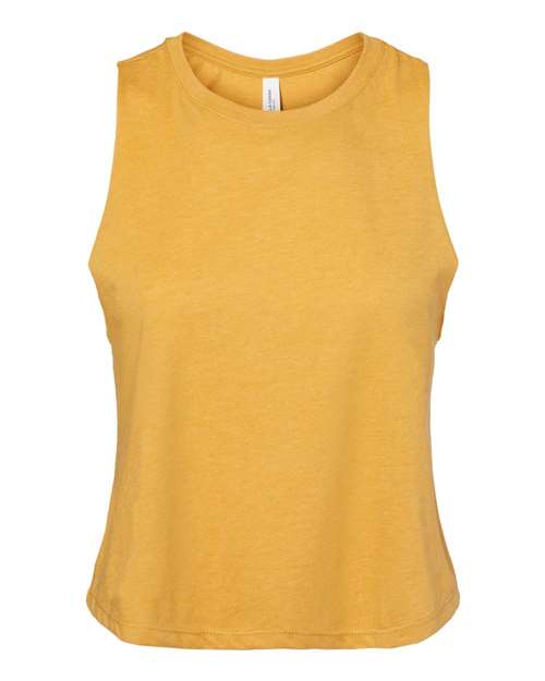 BELLA + CANVAS 6682 Heather Mustard — front