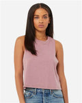 BELLA + CANVAS 6682 Heather Orchid — on model front