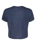 BELLA + CANVAS 8882 Heather Navy — back