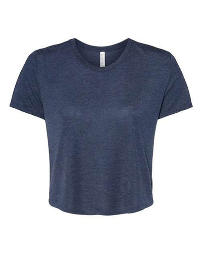 BELLA + CANVAS 8882 Heather Navy — front
