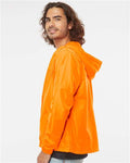 Independent Trading Co. EXP54LWZ Safety Orange — on model side