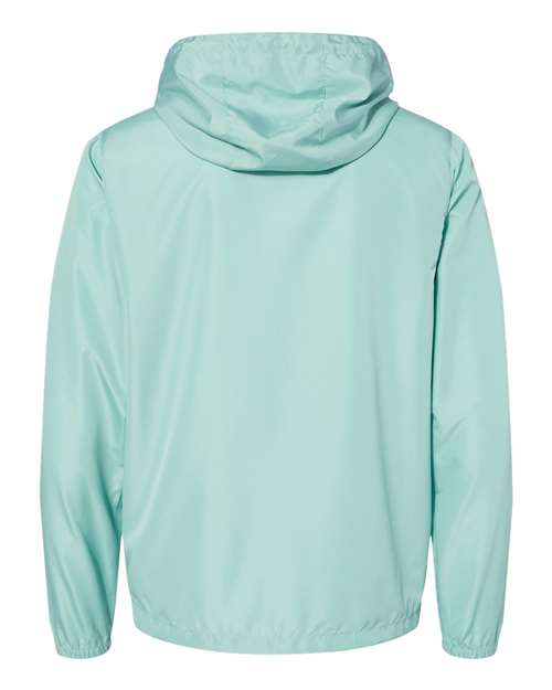 Independent Trading Co. EXP54LWZ Aqua/ White Zipper — back