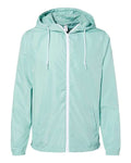Independent Trading Co. EXP54LWZ Aqua/ White Zipper — front