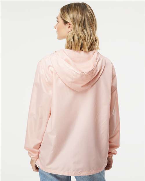 Independent Trading Co. EXP54LWZ Blush/ White Zipper — on model back