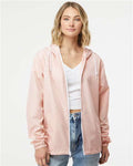 Independent Trading Co. EXP54LWZ Blush/ White Zipper — on model front
