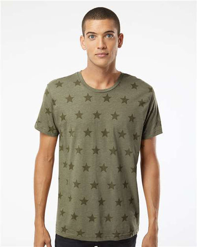 Code Five 3929 Military Green Star — on model front