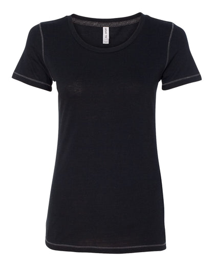 Women's Triblend T-Shirt - Solid Black Triblend
