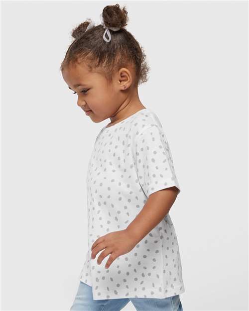 Rabbit Skins 3321 White Spot — on model side