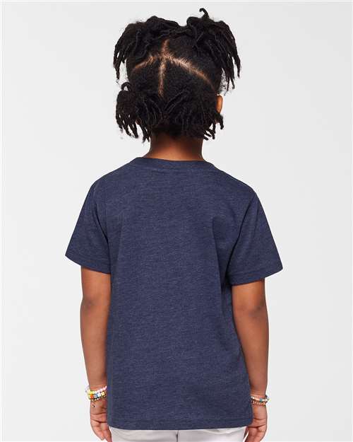 Rabbit Skins 3321 Vintage True Navy — on model back