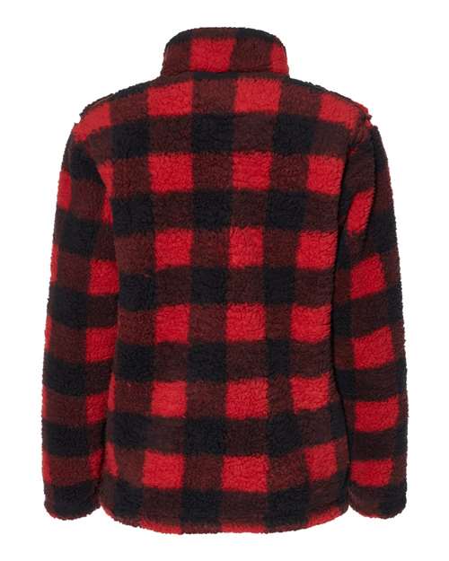 J. America 8451 Red/ Black Buffalo — back