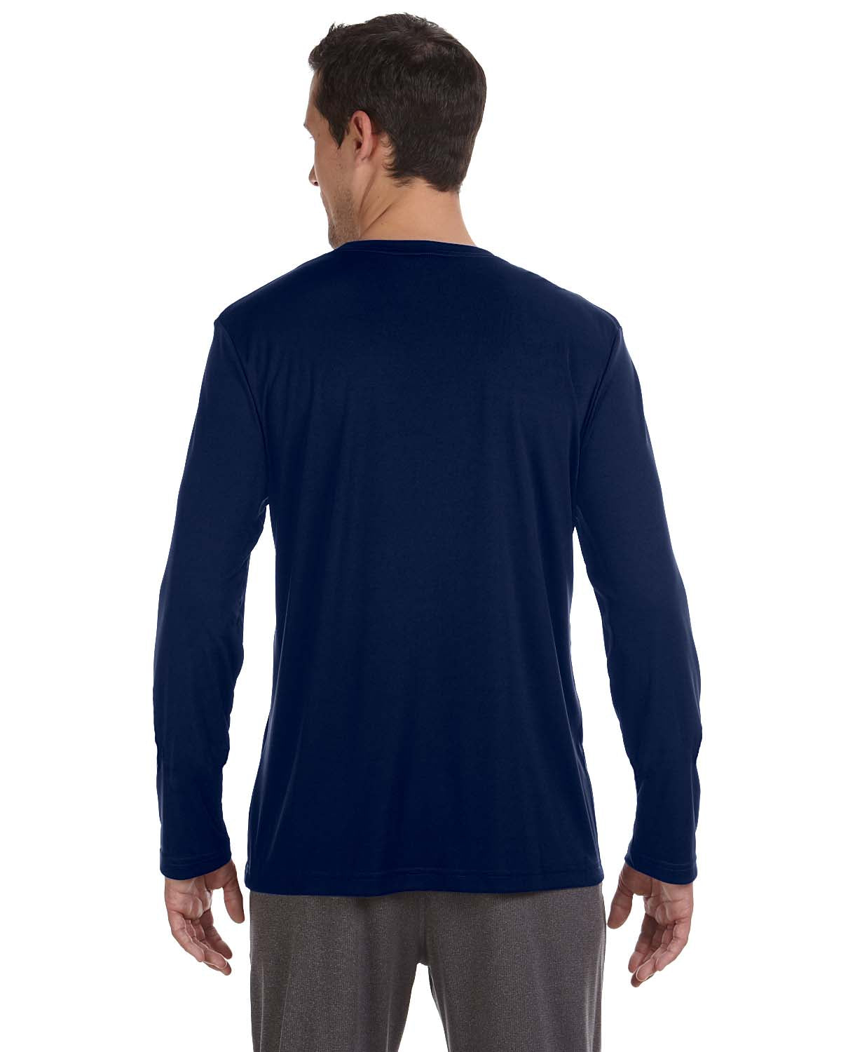 Unisex Performance Long-Sleeve T-Shirt - Sport Navy