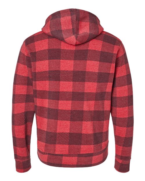 J. America 8871 Red Triblend Buffalo — back