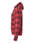 J. America 8871 Red Triblend Buffalo — direct side
