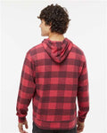 J. America 8871 Red Triblend Buffalo — on model back