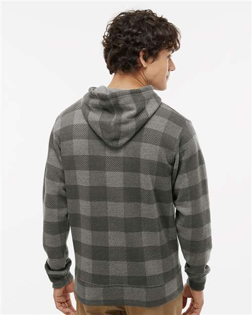 J. America 8871 Smoke Triblend Buffalo — on model back