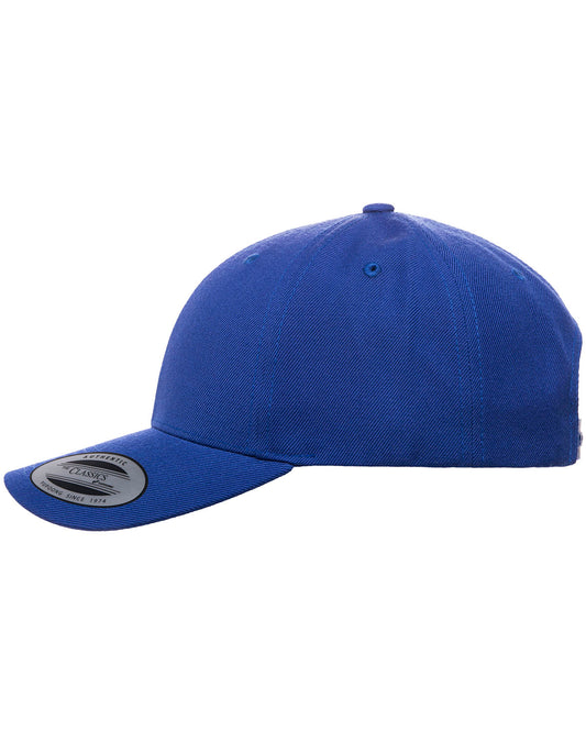 Premium Curved Visor Snapback - Royal