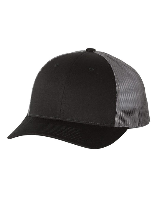 Low Pro Trucker Cap - Black / Charcoal