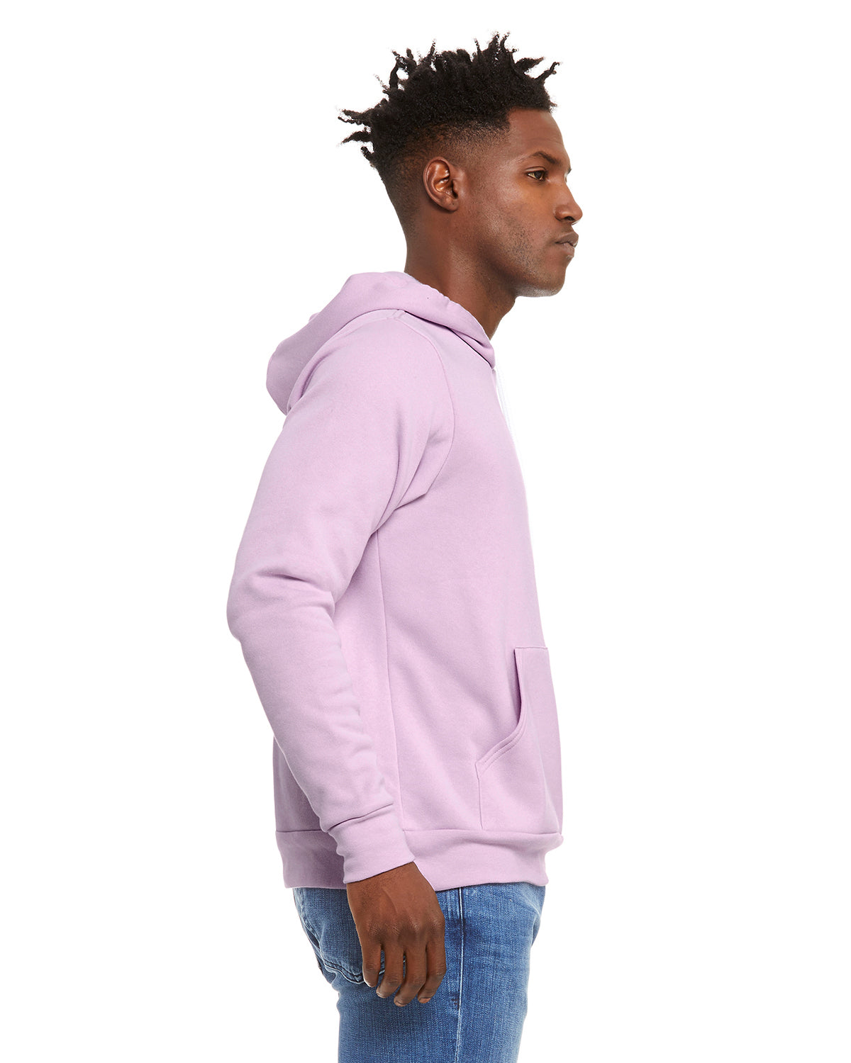 Unisex Sponge Fleece Pullover Hoodie - Lilac