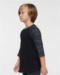 LAT 6130 Black/ Storm Camo — on model side