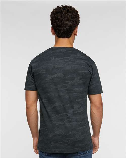 LAT 6901 Storm Camo — on model back